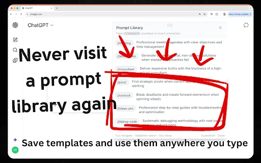 PromptSloth – ส่วนขยาย Chrome ช่วยปรับแต่ง Prompt AI ให้ดีขึ้นในคลิกเดียว - Screenshot 2