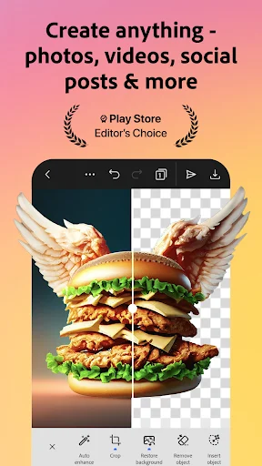 ดาวน์โหลด Adobe Express ล่าสุด – แอปแต่งรูปและวิดีโอ AI มือโปร - Screenshot 1
