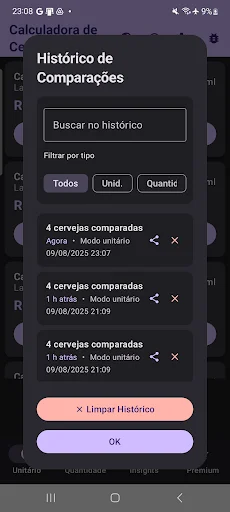 ดาวน์โหลด Calculadora de Cerveja ล่าสุด – คำนวณราคาเบียร์สุดคุ้ม ฟรี - Screenshot 5