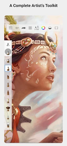 ดาวน์โหลด Sketchbook เวอร์ชันล่าสุด – วาดรูปและระบายสีฟรีบนมือถือ - Screenshot 1