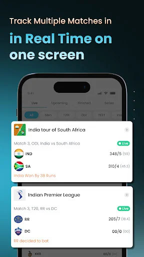 ดาวน์โหลด Cricket LineX ล่าสุด – อัปเดตผลคริกเก็ตสดฟรี - Screenshot 8