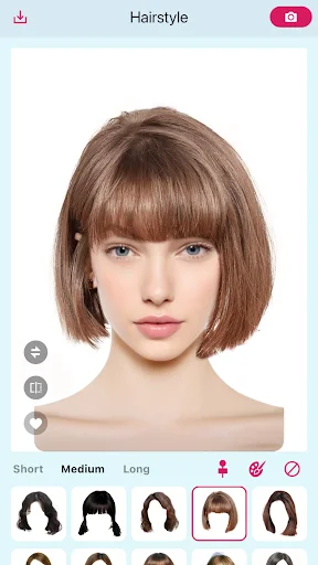 Hairstyle Try On – AI Haircut ดาวน์โหลดฟรี เปลี่ยนทรงผมสุดชิคด้วย AI - Screenshot 19