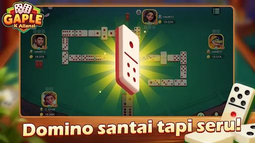 ดาวน์โหลด K Aliansi Gaple–Domino Online ล่าสุด – เกมไพ่ยอดนิยม เล่นฟรี - Screenshot 3
