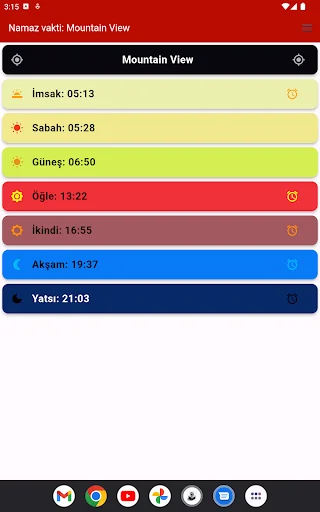 ดาวน์โหลด Türkiye Takvimi • Namaz Vakti ล่าสุด – เวลาละหมาดและทิศกิบละ - Screenshot 12