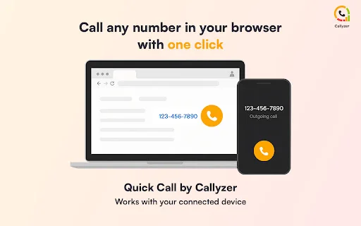 ดาวน์โหลด Quick Call by Callyzer เวอร์ชันล่าสุด – โทรจากเบราว์เซอร์ได้ทันที - Screenshot 2