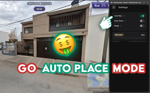 ดาวน์โหลด GeoGuesser Hacker ล่าสุด – โปรแกรมโกง GeoGuessr ใช้งานง่าย - Screenshot 2