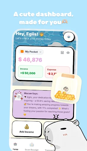 ดาวน์โหลด Mucuans – แอปจัดการเงินสำหรับ Gen Z ใช้งานง่าย ฟรี! - Screenshot 4