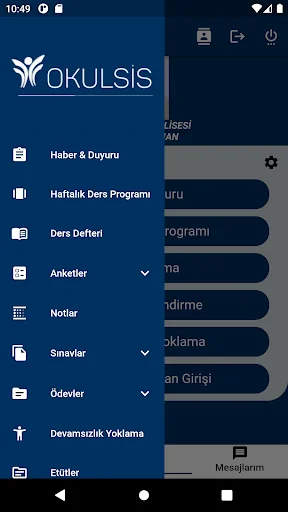 ดาวน์โหลด Okulsis Mobil เวอร์ชันล่าสุด – จัดการการเรียนการสอนฟรี - Screenshot 2