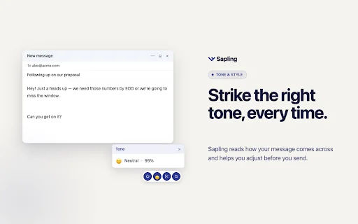 ดาวน์โหลด Sapling Grammar Checker – ตัวช่วยเขียนภาษาอังกฤษอัจฉริยะ - Screenshot 4