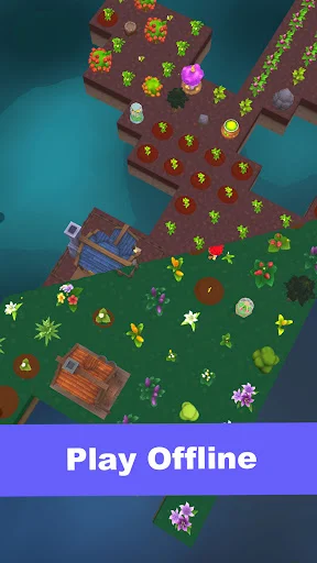 ดาวน์โหลด Bloom & Cinder: Merge Garden ล่าสุด – เกมผ่อนคลาย เล่นออฟไลน์ได้ - Screenshot 4