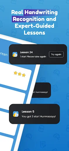 ดาวน์โหลด Write It! Korean ล่าสุด – ฝึกเขียนและเรียนอักษรเกาหลีฟรี - Screenshot 2
