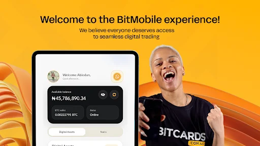 ดาวน์โหลด BitMobile ล่าสุด – แพลตฟอร์มเทรด Bitcoin และบัตรของขวัญฟรี - Screenshot 9