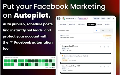 ดาวน์โหลด Group Posting PRO – เครื่องมือโพสต์ Facebook อัตโนมัติที่ดีที่สุด - Screenshot 1