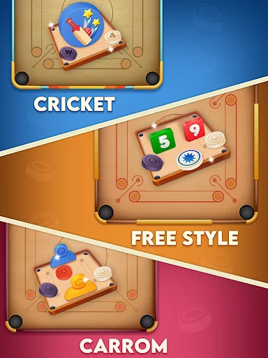 ดาวน์โหลด Carrom Cricket: Disc Pool เกมกระดานสุดมันส์ เล่นฟรีล่าสุด - Screenshot 12