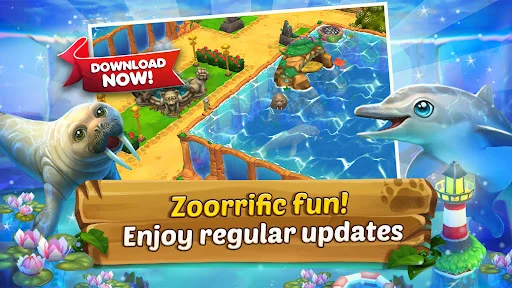 ดาวน์โหลด Zoo 2: Animal Park ล่าสุด – เกมจำลองสวนสัตว์สุดน่ารักบนมือถือ - Screenshot 2