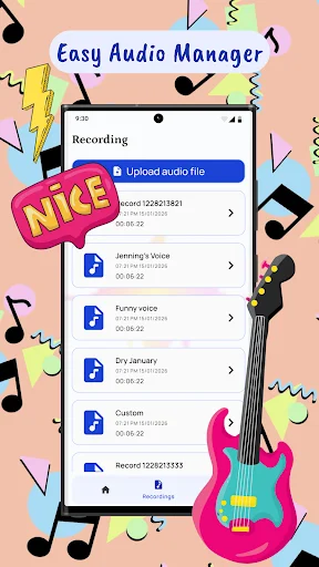 ดาวน์โหลด Reverse Audio: Reverse Singing ล่าสุด – แอปพลิเคชันย้อนกลับเสียงฟรี - Screenshot 4