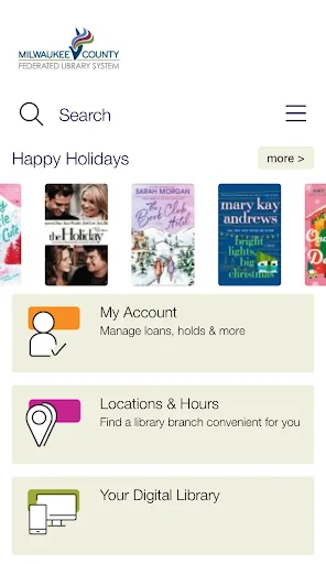 ดาวน์โหลด CountyCat Mobile App ล่าสุด – จัดการหนังสือและบริการห้องสมุดฟรี - Screenshot 1
