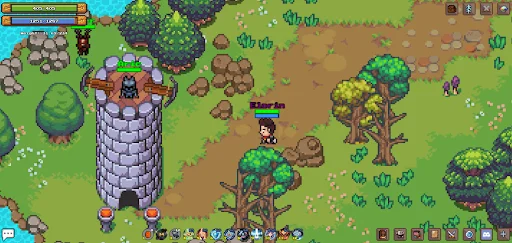 ดาวน์โหลด Definya: 2D MMORPG ล่าสุด – เกม RPG สไตล์คลาสสิกเล่นฟรี - Screenshot 11