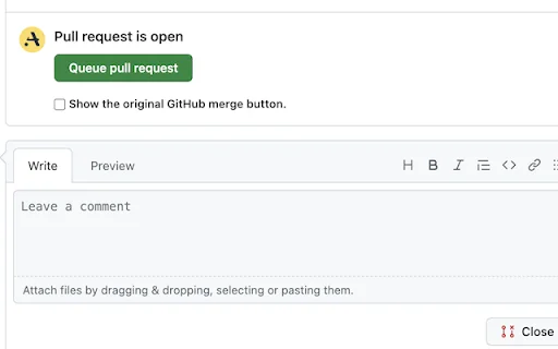ดาวน์โหลด Aviator Chrome Extension ล่าสุด – จัดการ GitHub MergeQueue ง่ายๆ - Screenshot 1