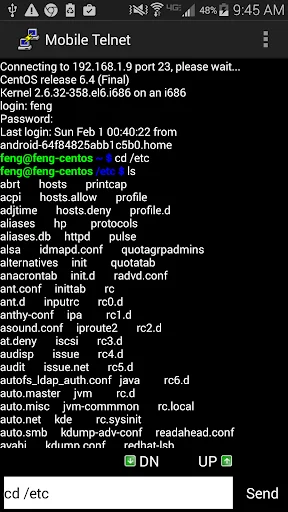 ดาวน์โหลด Mobile Telnet ล่าสุด – เชื่อมต่อเซิร์ฟเวอร์ฟรีบน Android - Screenshot 13