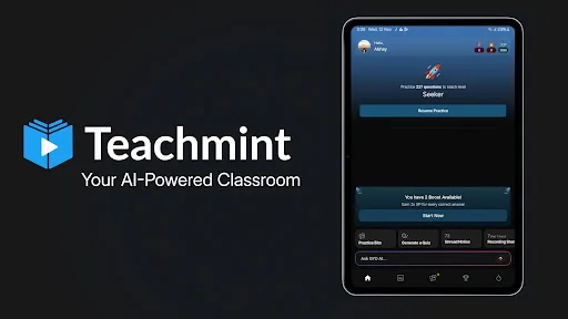ดาวน์โหลด Teachmint AI ล่าสุด – แอปสอนออนไลน์พร้อมฟีเจอร์ AI ครบวงจร - Screenshot 11
