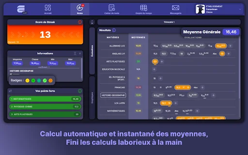 ดาวน์โหลด Ecole Directe Plus Unblock ล่าสุด – ปรับปรุงการใช้งาน API ฟรี - Screenshot 1