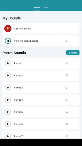 ดาวน์โหลด Parrot Sounds ล่าสุด – รวมเสียงนกแก้วสุดหรรษา ฟรี - Screenshot 7