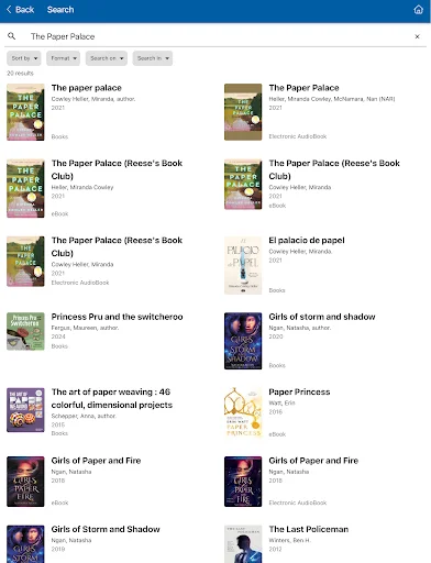 ดาวน์โหลด El Paso Public Libraries เวอร์ชันล่าสุด – จัดการหนังสือฟรี - Screenshot 15