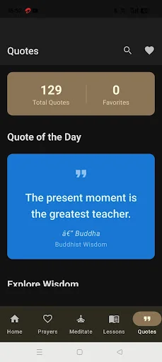 ดาวน์โหลด Buddha Vandana แอปสวดมนต์และคำสอนทางพุทธศาสนาฟรี - Screenshot 7