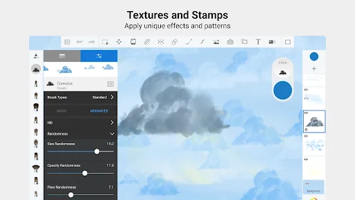 ดาวน์โหลด Sketchbook เวอร์ชันล่าสุด – วาดรูปและระบายสีฟรีบนมือถือ - Screenshot 12