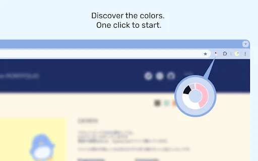 ดาวน์โหลด GET WEB SITE THEME COLOR – เครื่องมือดูดสีเว็บไซต์ฟรี - Screenshot 1