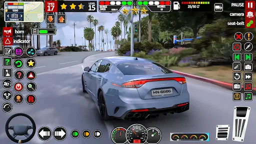 ดาวน์โหลด School Car Simulator 2024 ล่าสุด – เกมขับรถสมจริง สนุกฟรี - Screenshot 3