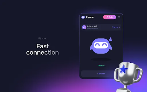 ดาวน์โหลด Pipster VPN ฟรี – เบราว์เซอร์ส่วนตัวที่รวดเร็วและปลอดภัย - Screenshot 2