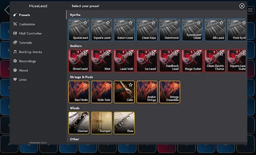 ดาวน์โหลด MuseLead Synthesizer ล่าสุด – สุดยอดแอปสังเคราะห์เสียงบน Android - Screenshot 12