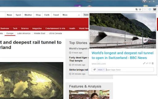 ดาวน์โหลด Wallabagger ล่าสุด – บันทึกหน้าเว็บไว้อ่านภายหลังฟรี - Screenshot 1