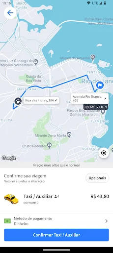 ดาวน์โหลด Irece taxi ล่าสุด – บริการเรียกแท็กซี่ที่ง่าย รวดเร็ว และปลอดภัย - Screenshot 3