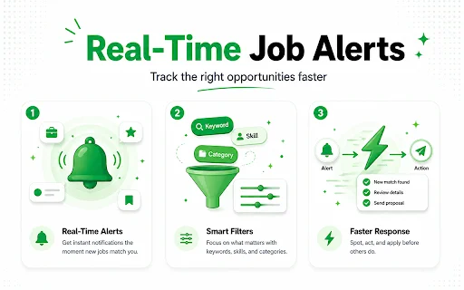 ดาวน์โหลด UpCat – ตัวช่วยเขียน Proposals และแจ้งเตือนงาน Upwork ฟรี - Screenshot 3
