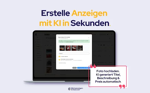 Kleinanzeigen-Enhanced: เครื่องมือช่วยลงประกาศและจัดการขายที่ดีที่สุด - Screenshot 2