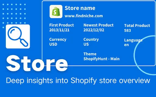 ดาวน์โหลด ShopifyHunt ล่าสุด – เครื่องมือวิเคราะห์คู่แข่งและหาสินค้าขายดี - Screenshot 3