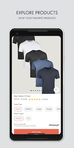 ดาวน์โหลดแอป Fresh Clean Threads ล่าสุด – เสื้อผ้าคุณภาพพรีเมียม ช้อปง่าย - Screenshot 4