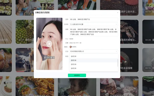 ดาวน์โหลด Video Ads Collection Tool – บันทึกวิดีโอจากเว็บเพื่อแรงบันดาลใจ - Screenshot 2