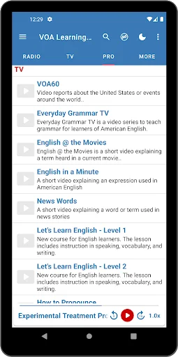 ดาวน์โหลด VOA Learning English ล่าสุด – ฝึกภาษาอังกฤษฟรีได้ทุกที่ทุกเวลา - Screenshot 10