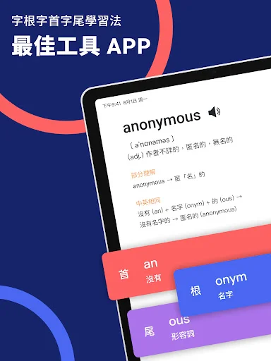 ดาวน์โหลด WordBranch ล่าสุด – แอปเรียนคำศัพท์ภาษาอังกฤษและเตรียมสอบ GRE ฟรี - Screenshot 7
