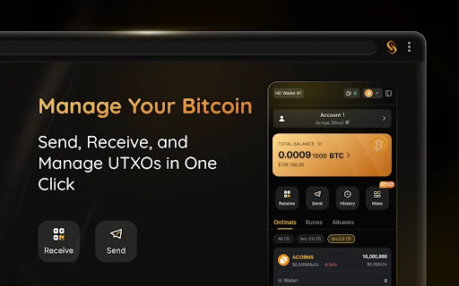 ดาวน์โหลด UniSat Wallet ล่าสุด – กระเป๋าเงิน Bitcoin และ Ordinals ยอดนิยม - Screenshot 2