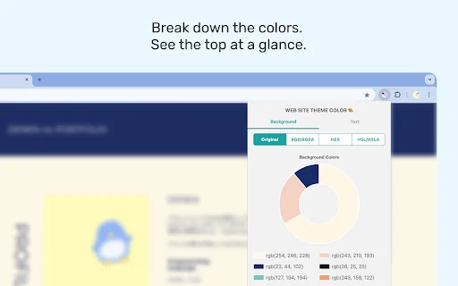 ดาวน์โหลด GET WEB SITE THEME COLOR – เครื่องมือดูดสีเว็บไซต์ฟรี - Screenshot 2