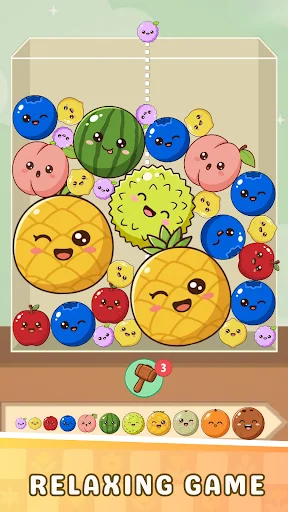 ดาวน์โหลด Fruit Drop Satisfy-Juicy Merge ล่าสุด – เกมรวมผลไม้สุดสนุกฟรี - Screenshot 1