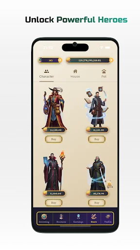ดาวน์โหลด Magical Tycoon: Economy Idle ล่าสุด – สร้างอาณาจักรเวทมนตร์ฟรี - Screenshot 8