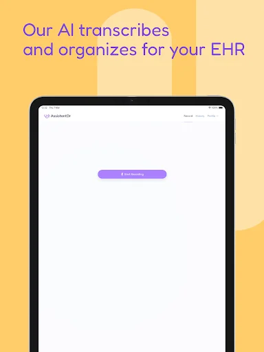 ดาวน์โหลด Assistant Dr. – Medical Scribe ล่าสุด – ตัวช่วยจดบันทึกทางการแพทย์ AI - Screenshot 17
