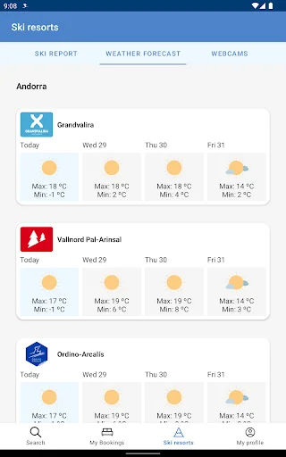 ดาวน์โหลด Esquiades.com แอปจองทริปสกีและโรงแรมชั้นนำในยุโรป - Screenshot 15