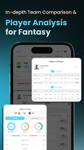 ดาวน์โหลด Cricket LineX ล่าสุด – อัปเดตผลคริกเก็ตสดฟรี - Screenshot 4